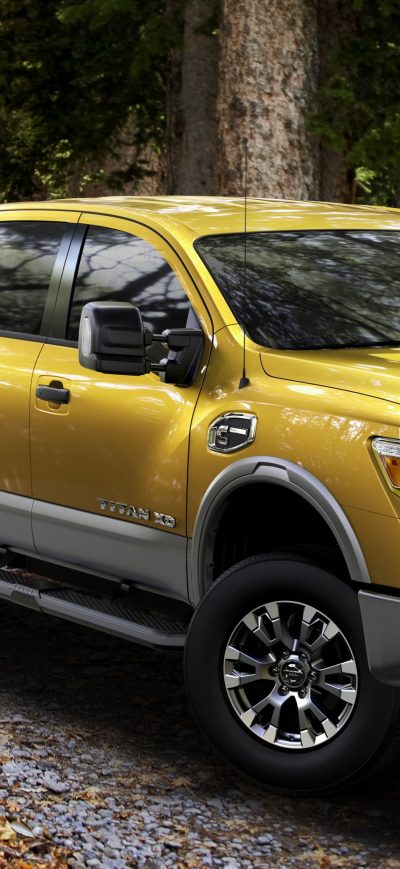 Fond d'écran iPhone Nissan Titan Yellow