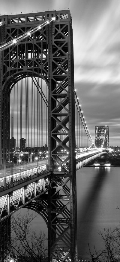 Fond d'écran iPhone Bridge Black and White