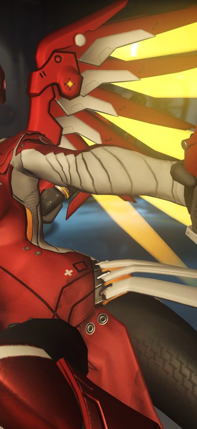 Fond d'écran iPhone Overwatch Mercy