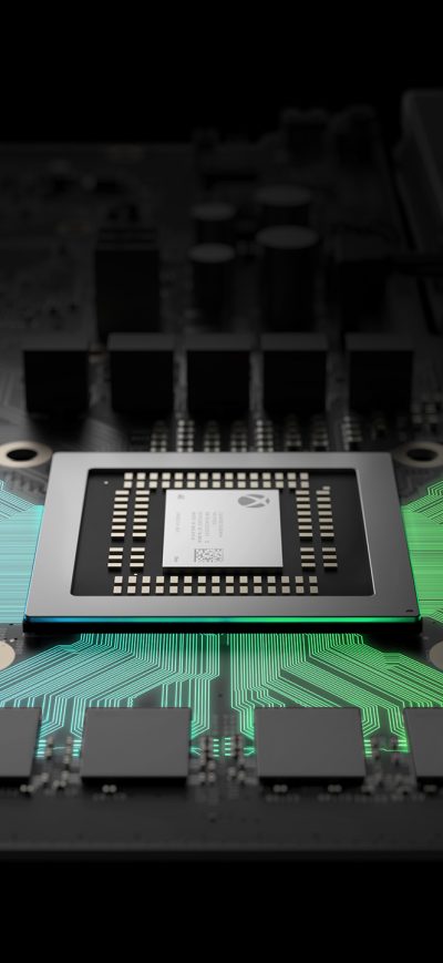 Fond d'écran Project Scorpio Xbox sur iPhone