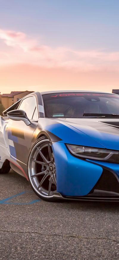 Fond d'écran iPhone BMW I8 Vorsteiner