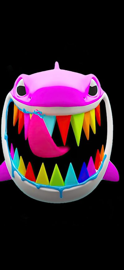 Fond d'écran iPhone Shark 6ix9ine Minimal 4k