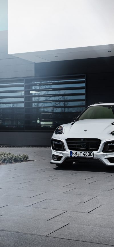 Fond d'écran iPhone Porsche Cayenne Techart Magnum Sport