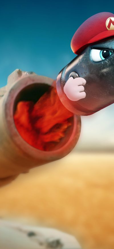 Fond d'écran iPhone Super Mario Odyssey 2017