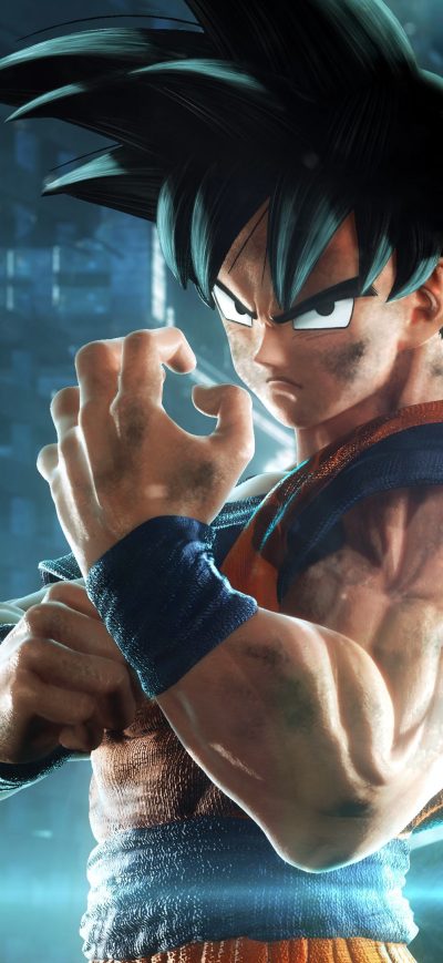Fond d'écran iPhone Jump Force Goku 4k