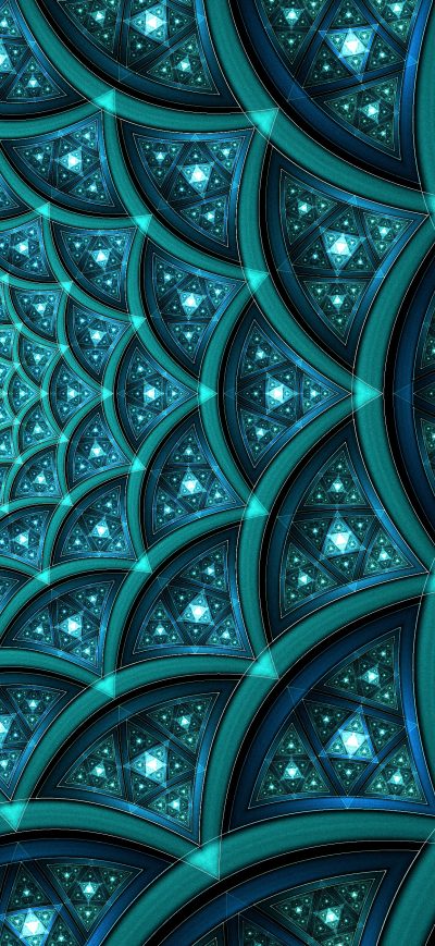 Fond d'écran iPhone Fractal Abstract Digital Art