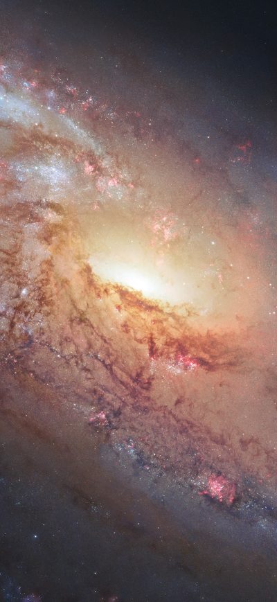 Fond d'écran Galaxay sur iPhone