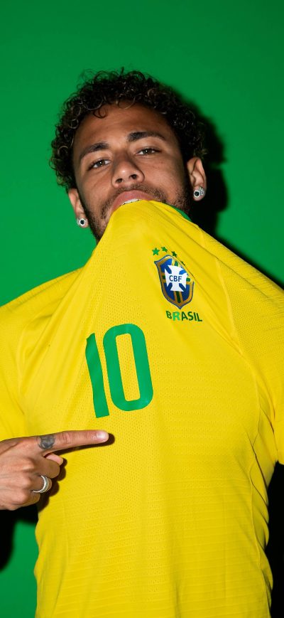 Fond d'écran iPhone Neymar Jr Brazil Portraits 2018