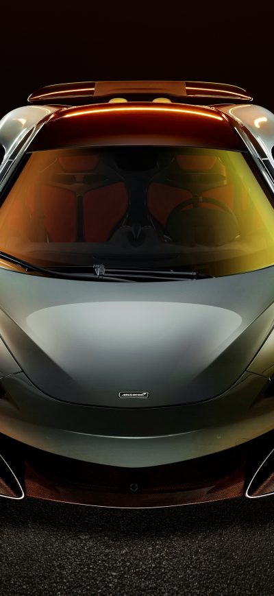Fond d'écran iPhone McLaren 600LT 2018 Front