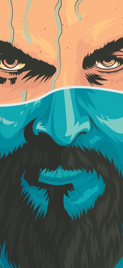 Fond d'écran Aquaman Artwork 4k sur iPhone