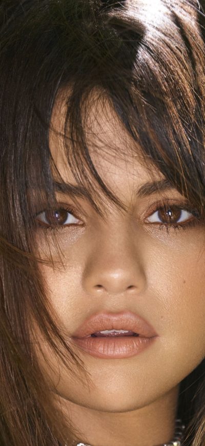 Fond d'écran iPhone Selena Gomez Face Portrait Elle Photoshoot 4k