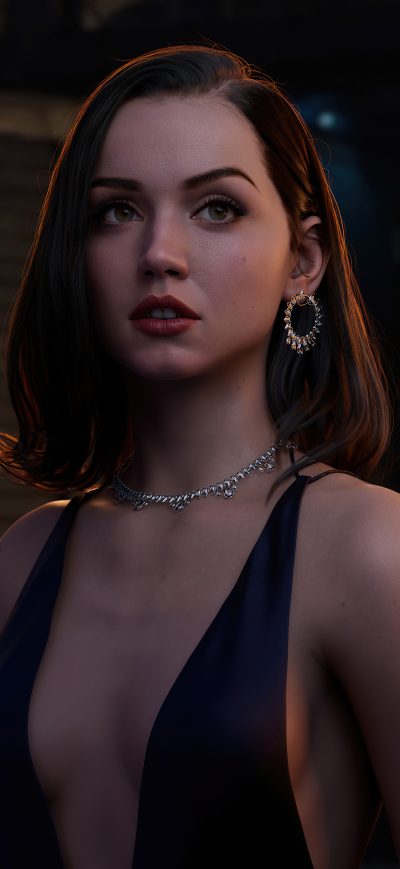Fond d'écran iPhone Ana De Armas Paloma 5k