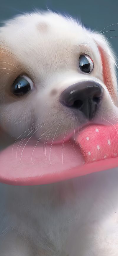 Fond d'écran iPhone Puppy 4k