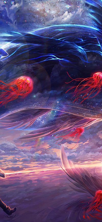 Fond d'écran World Of Dream 4k sur iPhone