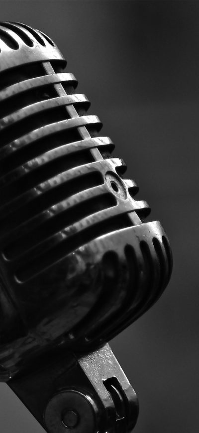 Fond d'écran iPhone Microphone Metal
