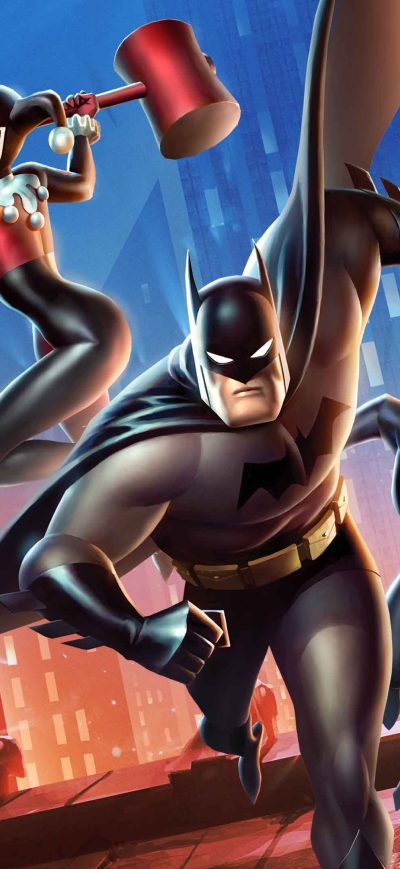 Fond d'écran iPhone Batman And Harley Quinn4k