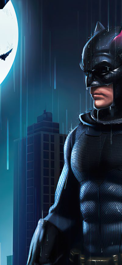 Fond d'écran Batfleck 4k sur iPhone