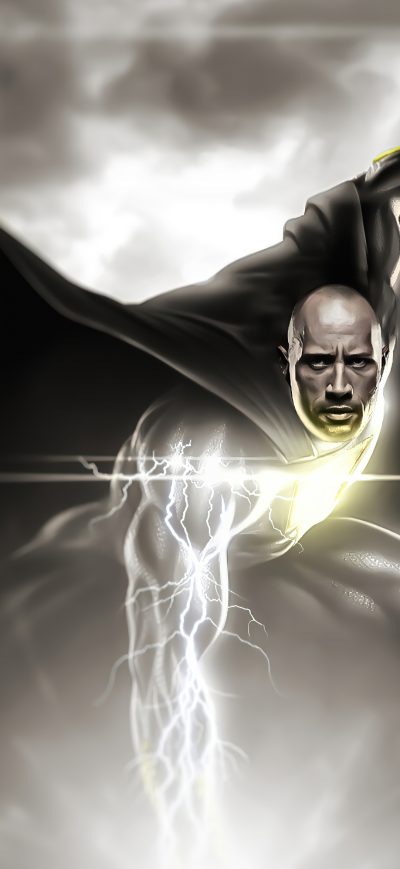 Fond d'écran iPhone Black Adam 2020 Art