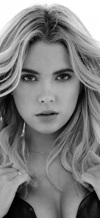 Fond d'écran iPhone Ashley Benson Monochrome 5k