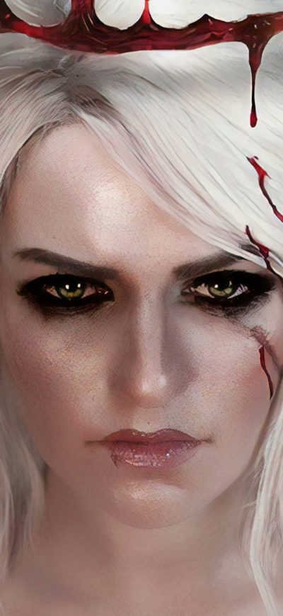 Fond d'écran iPhone Ciri The Witcher 3 Game Artwork