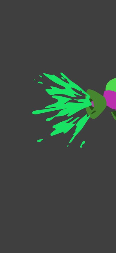 Fond d'écran iPhone Inkling Splatoon 2 Minimalist