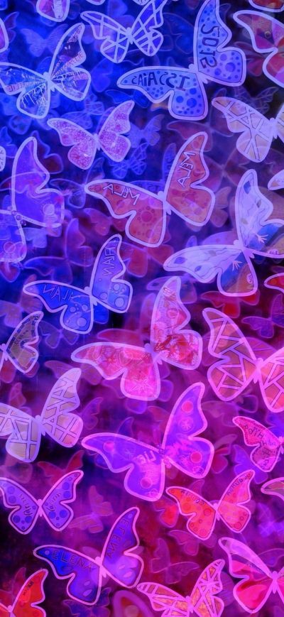 Fond d'écran iPhone Butterfly Background
