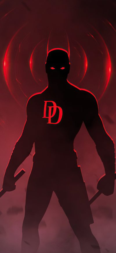 Fond d'écran iPhone Daredevil Bosslogic 4k