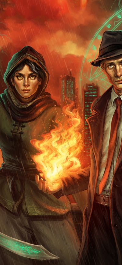 Fond d'écran Unavowed sur iPhone