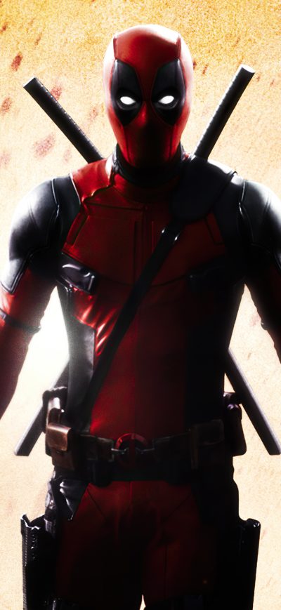 Fond d'écran iPhone Deadpool Superhero 4k