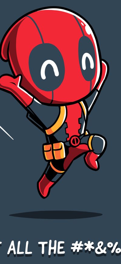 Fond d'écran iPhone Deadpool Gives Zero