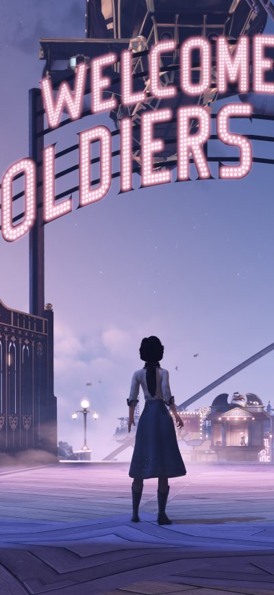 Fond d'écran iPhone Bioshock Infinite 10k