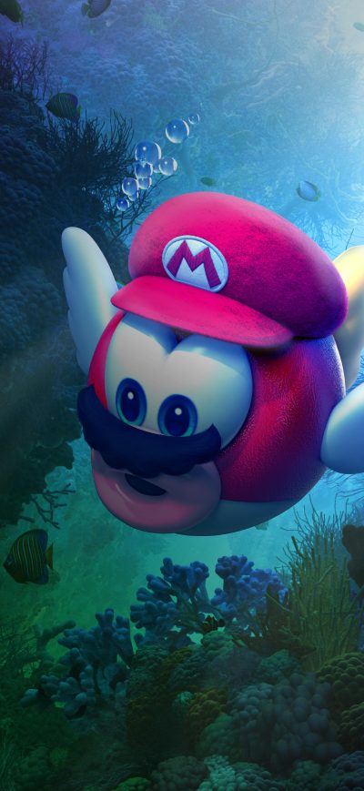 Fond d'écran iPhone Super Mario Odyssey