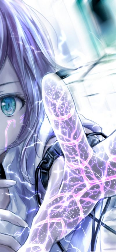 Fond d'écran Anime Art Girl sur iPhone