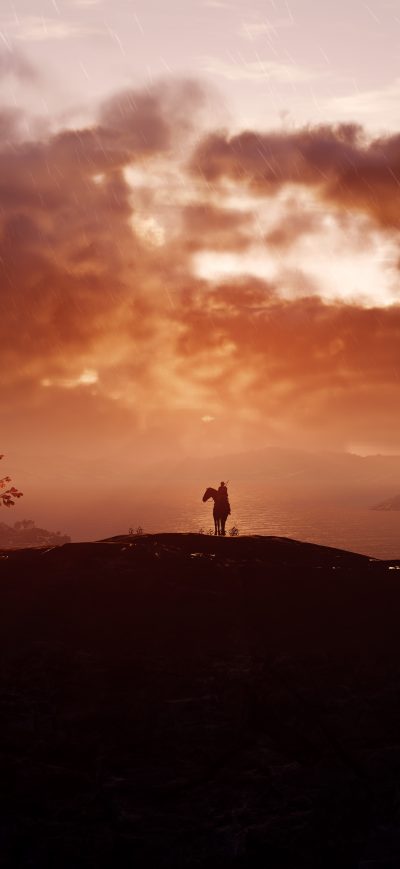 Fond d'écran iPhone Assassins Creed Odyssey End Of The Day