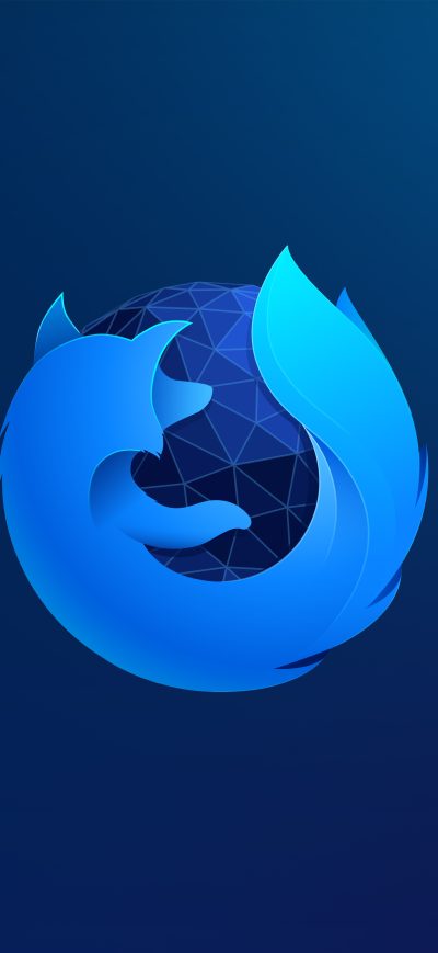 Fond d'écran iPhone Firefox Logo 8k