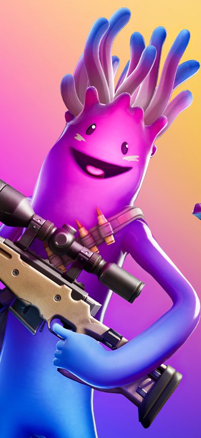 Fond d'écran iPhone Jellie Fornite Outfit 4k