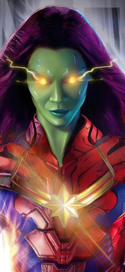 Fond d'écran iPhone Gamora Marvelous