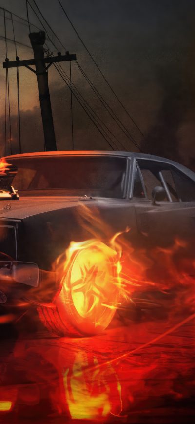 Fond d'écran iPhone Fast X Ghost Rider