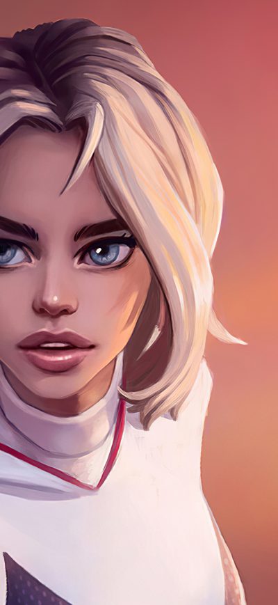 Fond d'écran iPhone Gwen Stacy Best Fan Art 4k