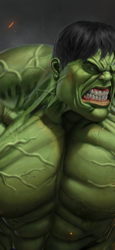 Fond d'écran iPhone Big Hulk 4k