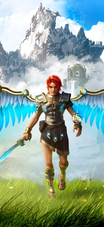 Fond d'écran iPhone Immortals Fenyx Rising 2021