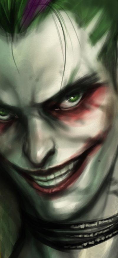 Fond d'écran Art Joker New sur iPhone