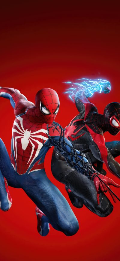 Fond d'écran iPhone Spider Man 2 Official Key Art 8k