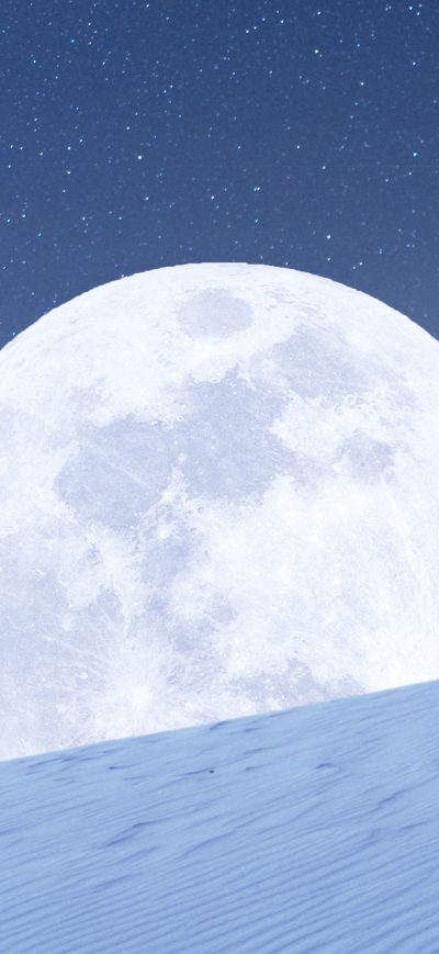 Fond d'écran iPhone Big Moon 4k