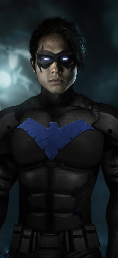 Fond d'écran iPhone Steven Yeun As NightWing 4k