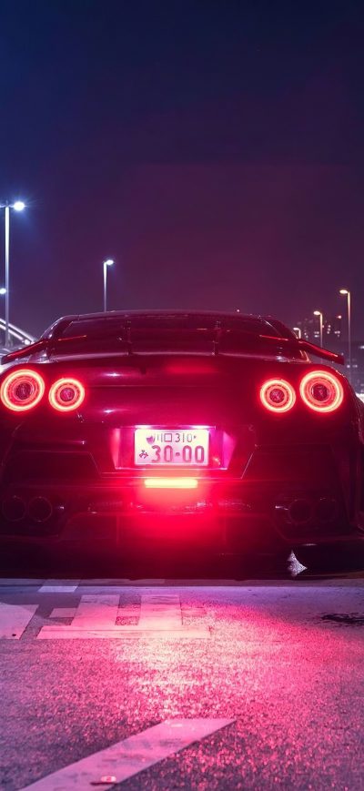 Fond d'écran iPhone Nissan GTR 4k 2020