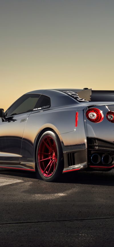 Fond d'écran iPhone Grey Nissan Gtr 4k