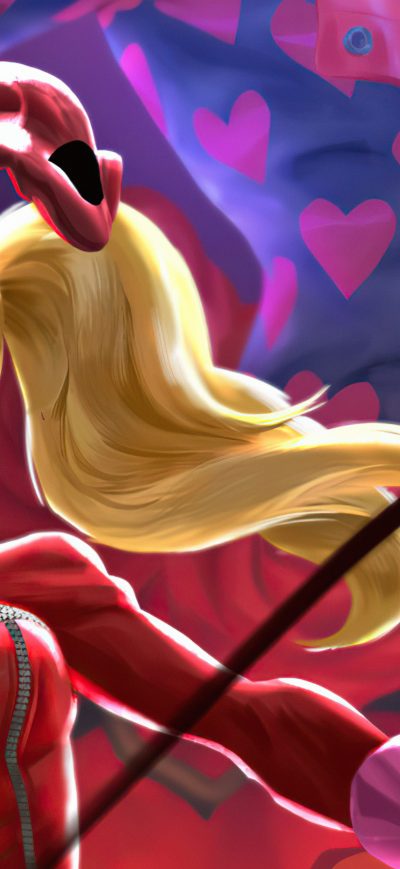 Fond d'écran iPhone Ann Takamaki Persona 5 5k