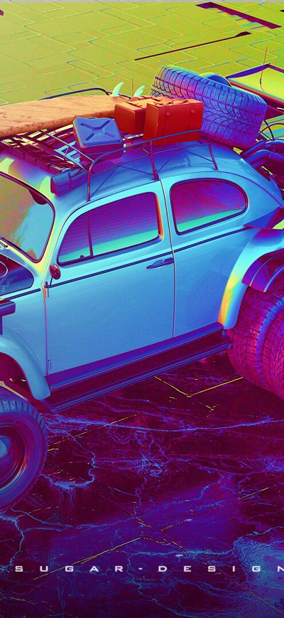 Fond d'écran iPhone Pubg Buggy Art 4k