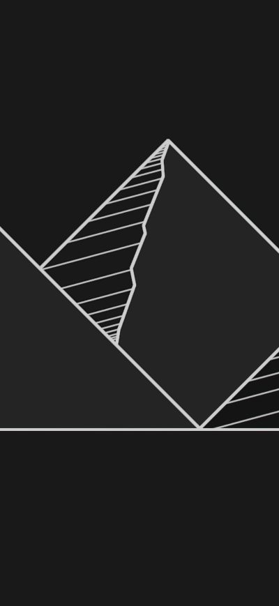 Fond d'écran iPhone Pyramid Minimal 4k